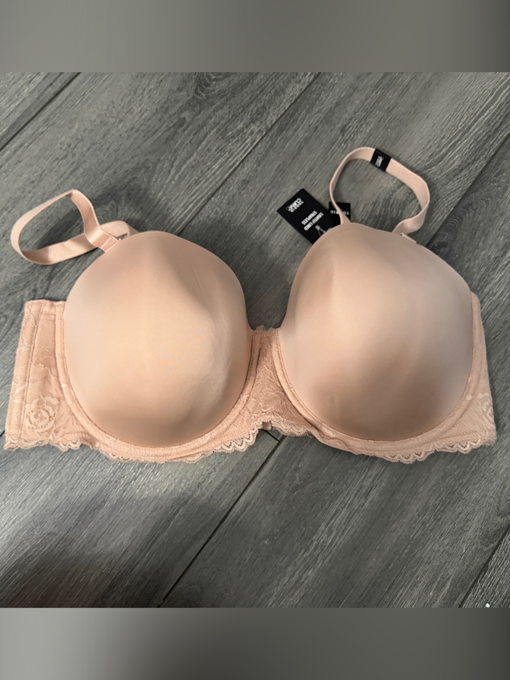 torrid Nude Lightly Lined Strapless Bra